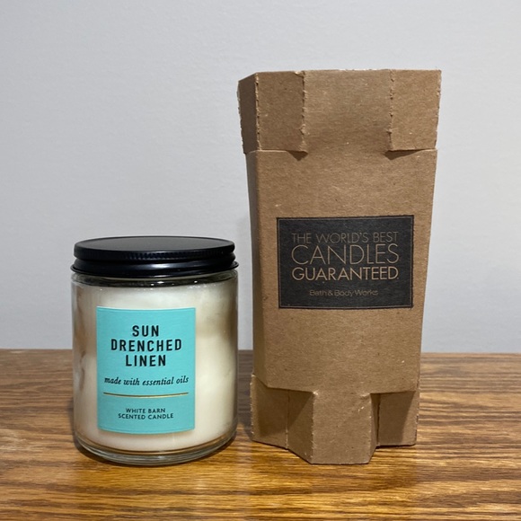 Bath & Body Works Accents Bath And Body Works One Wick Candle Sun